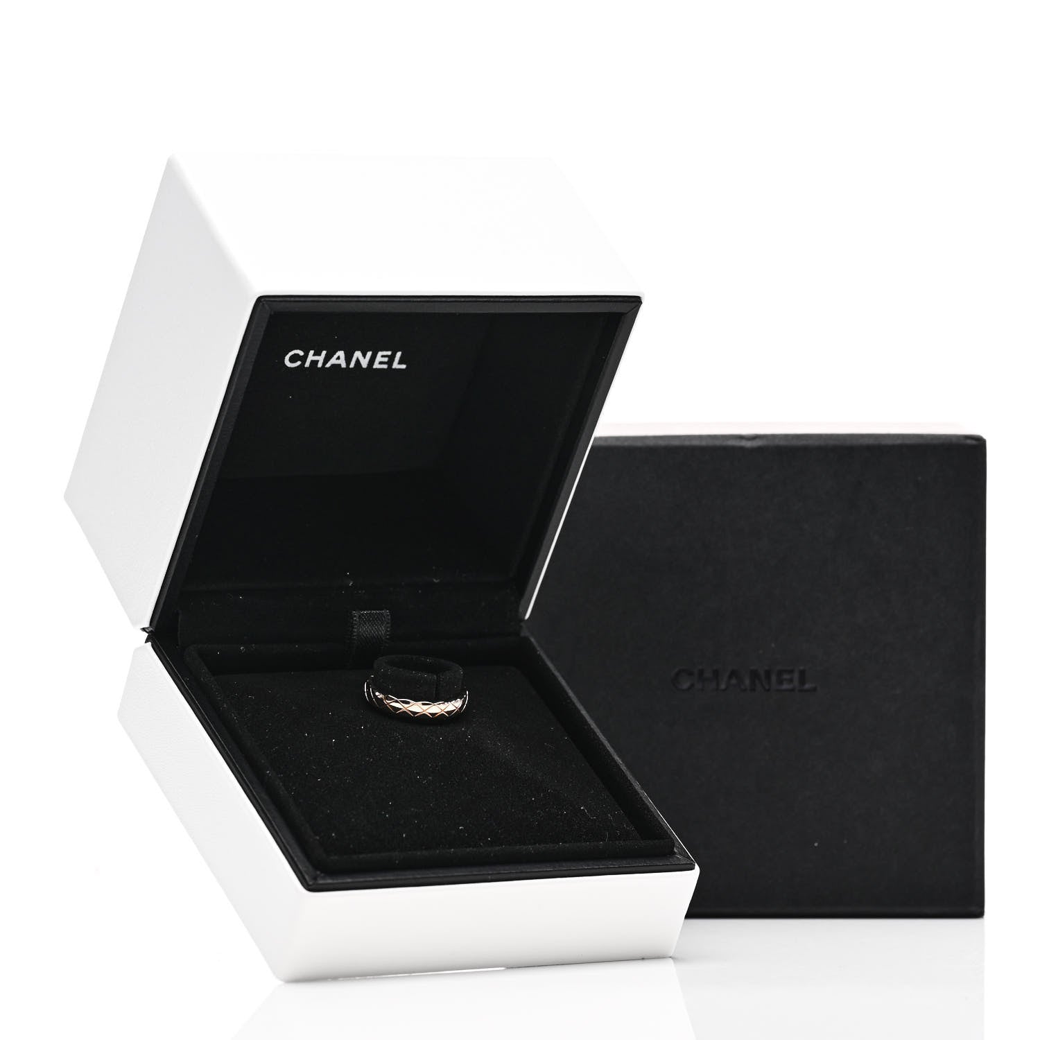 Chanel 18K Beige Gold Mini Coco Crush Ring 49 4.75 5 of 5