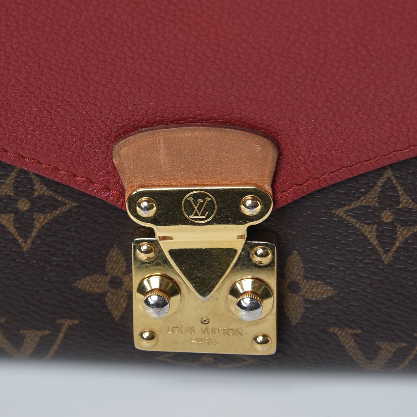 Monogram Pallas Chain Cherry