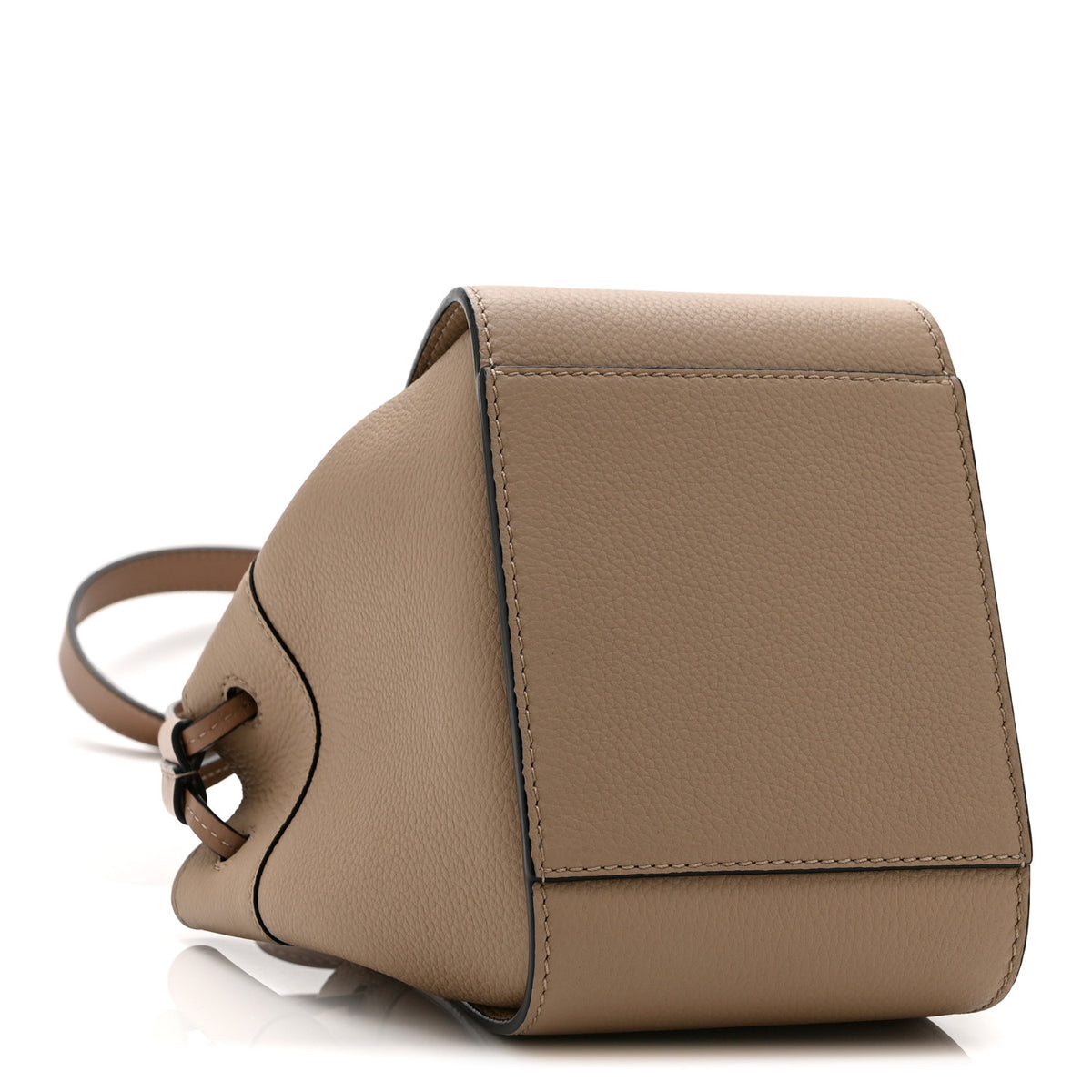 Calfskin Mini Hammock Shoulder Bag Sand Mink