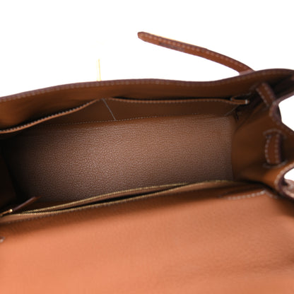 Hermes Togo Kelly Retourne 28 Gold 5 of 10