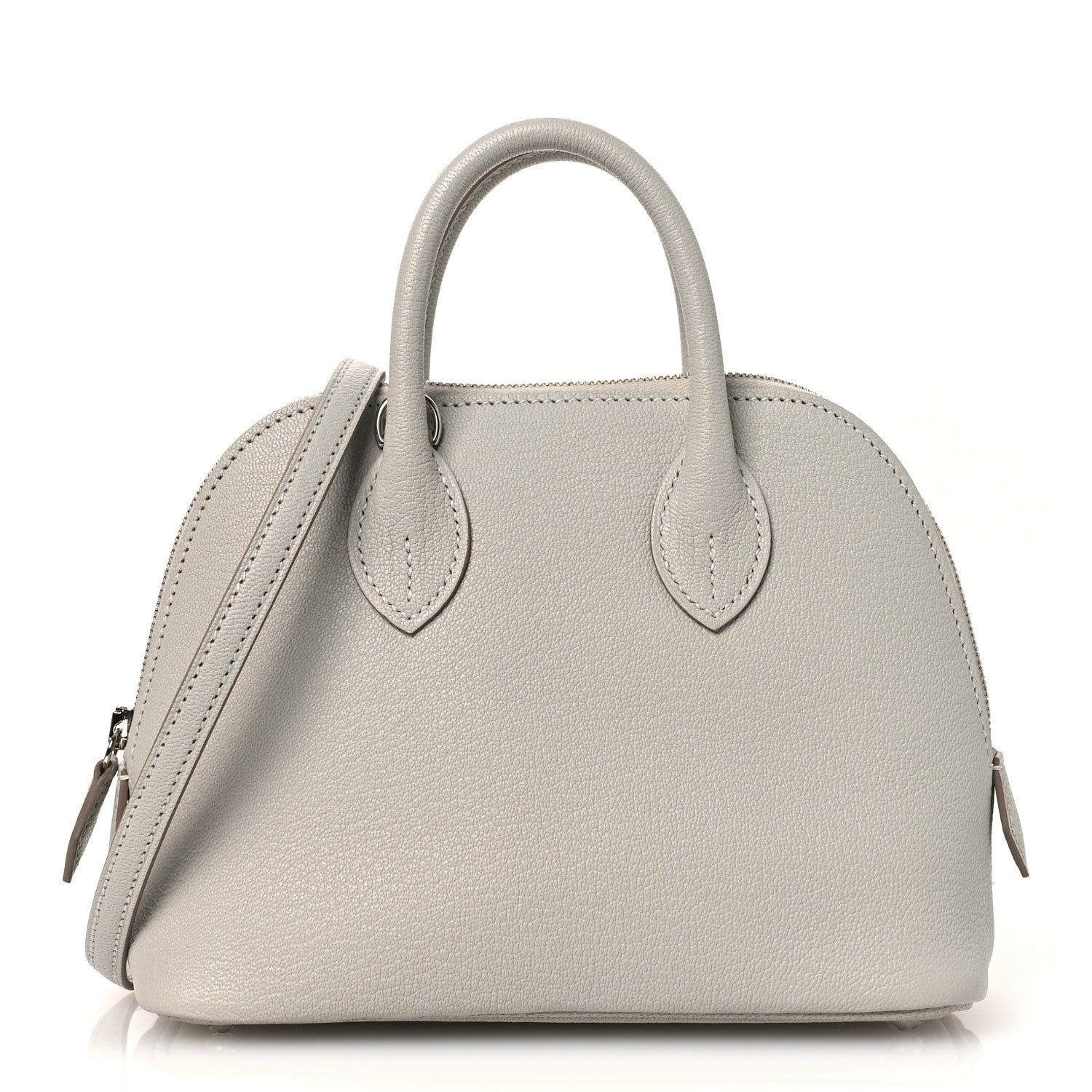 Hermes Chevre Mysore Mini 1923 Bolide Gris Perle 1 of 11