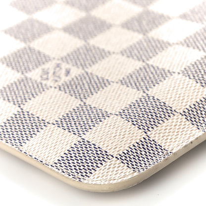 Louis Vuitton Damier Azur Neverfull MM GM Pochette 9 of 14