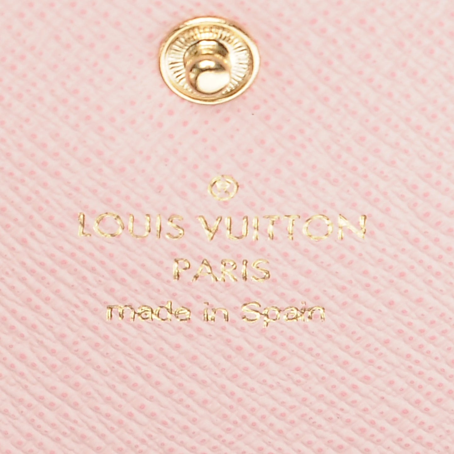 Monogram Emilie Wallet Rose Ballerine