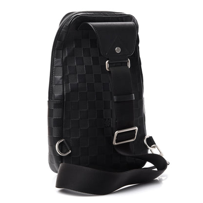 Louis Vuitton Damier Infini Avenue Sling Bag Onyx 2 of 8