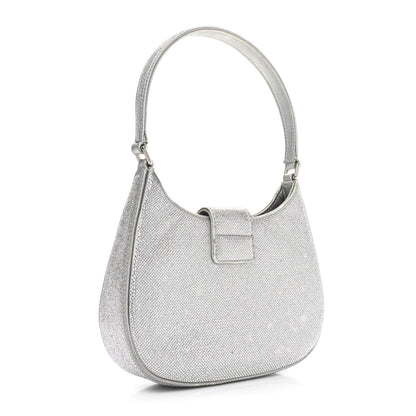 Alexander Wang Mesh Crystal Rhinestone Small Legacy Hobo Alloy 2 of 8