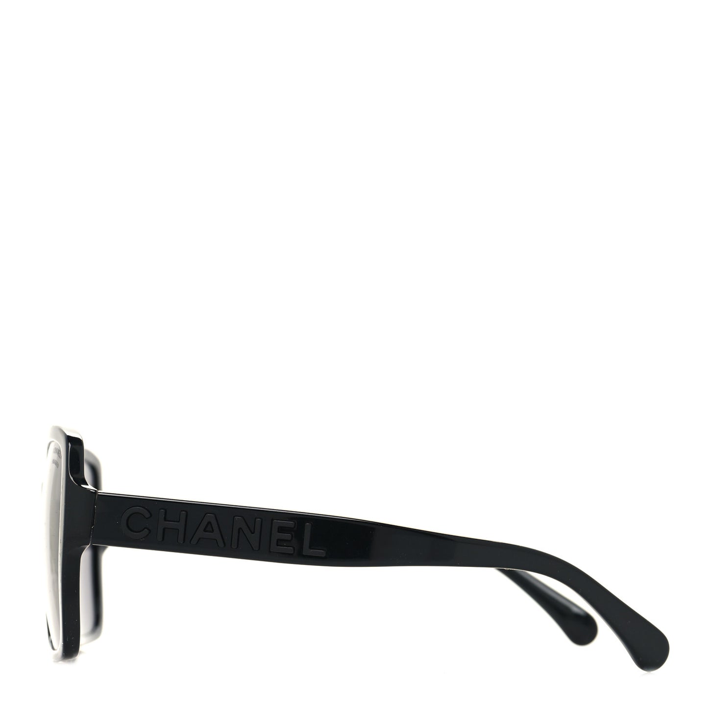 Acetate Square Sunglasses 5408 Black