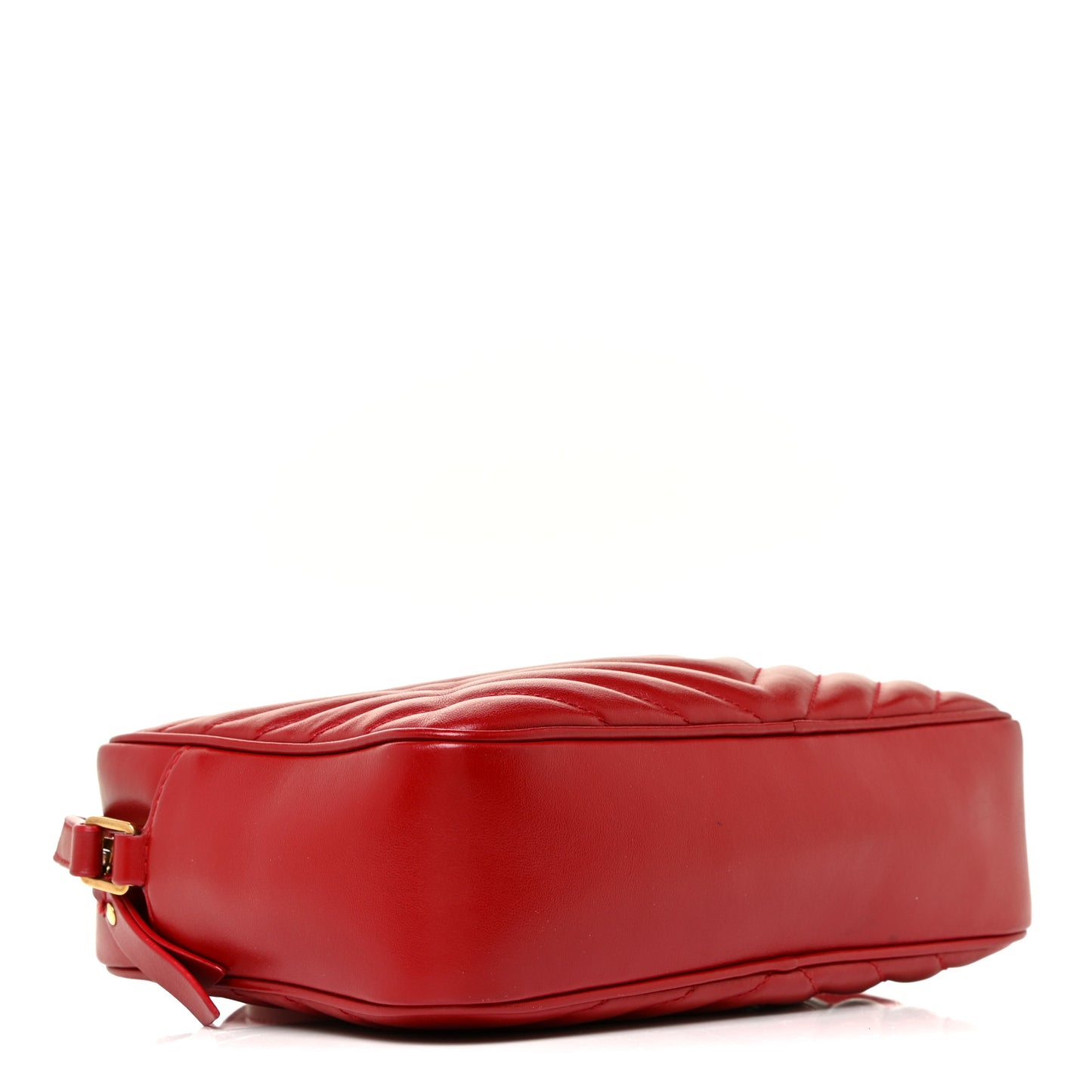 Calfskin Matelasse Monogram Lou Camera Bag Red