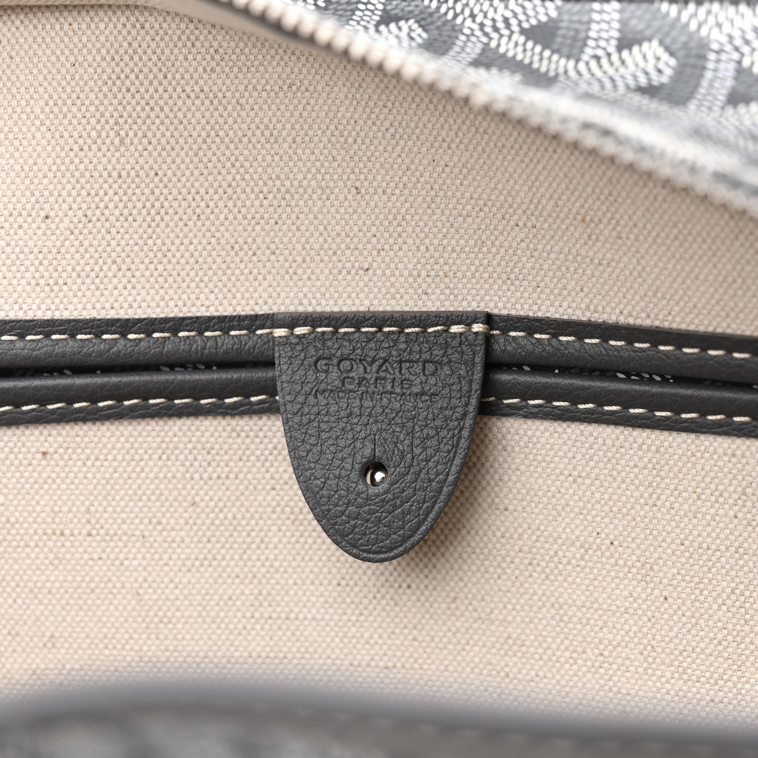 Goyard Goyardine Artois MM Grey 5 of 9