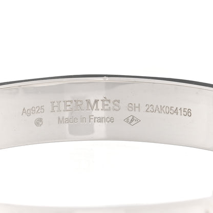 Hermes Sterling Silver PM Collier De Chien Bracelet SH 3 of 5