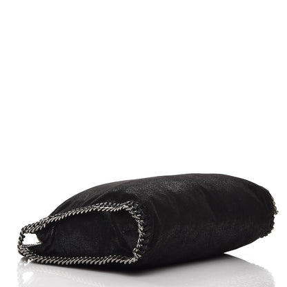Stella McCartney Shaggy Deer Falabella Fold Over Tote Black 5 of 9