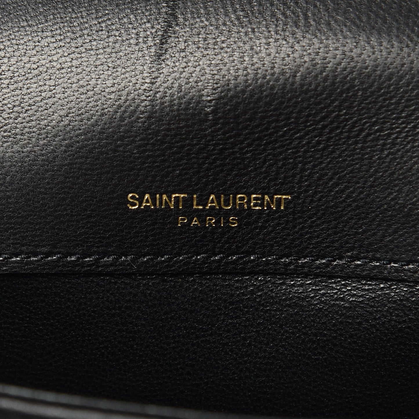 Lambskin Matelasse Monogram Small Vicky Chain Bag Black