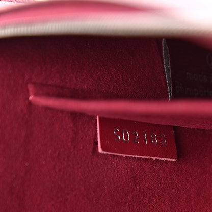 Louis Vuitton Epi Neverfull MM GM Pochette Fuchsia 7 of 10
