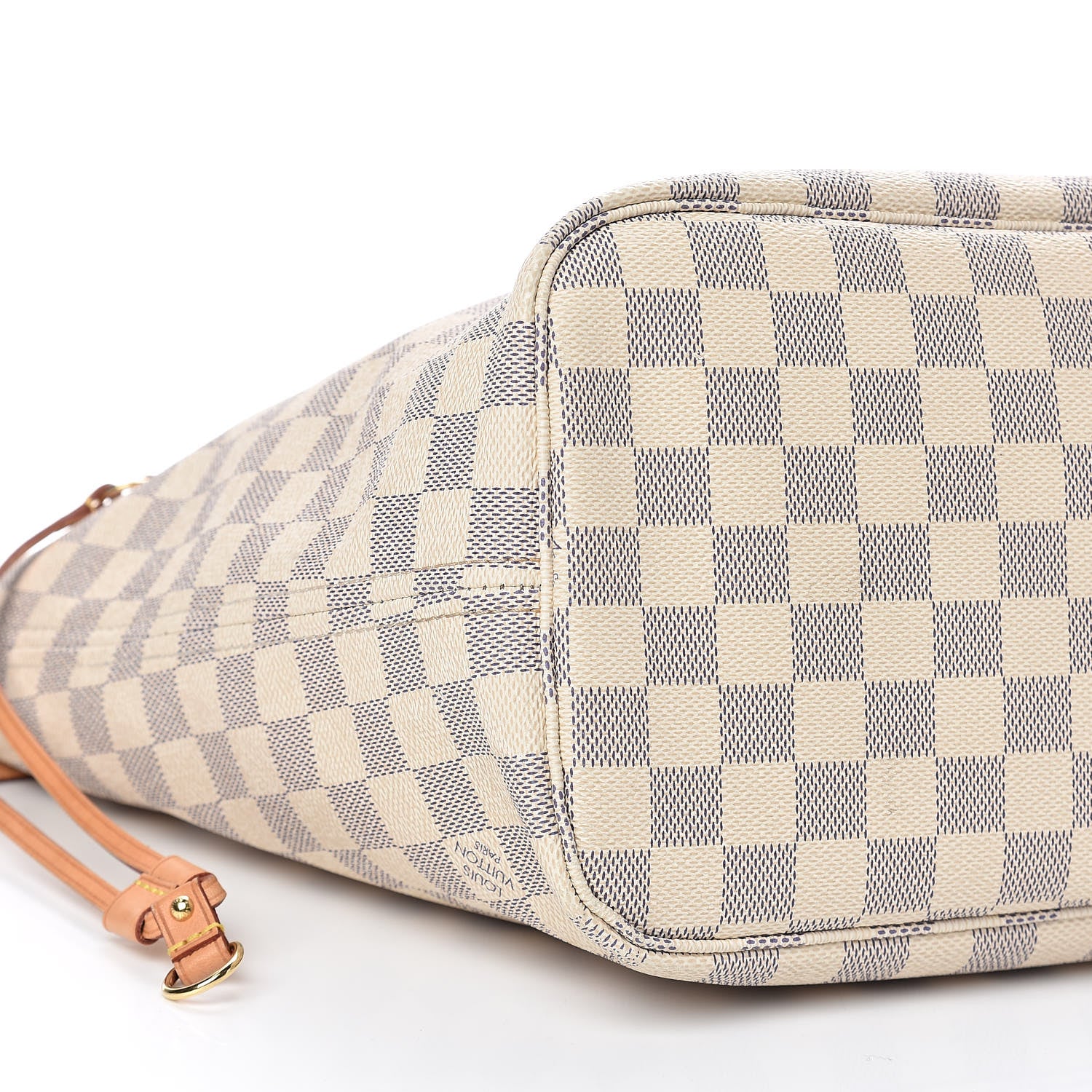Louis Vuitton Damier Azur Neo Neverfull MM Rose Ballerine 6 of 20