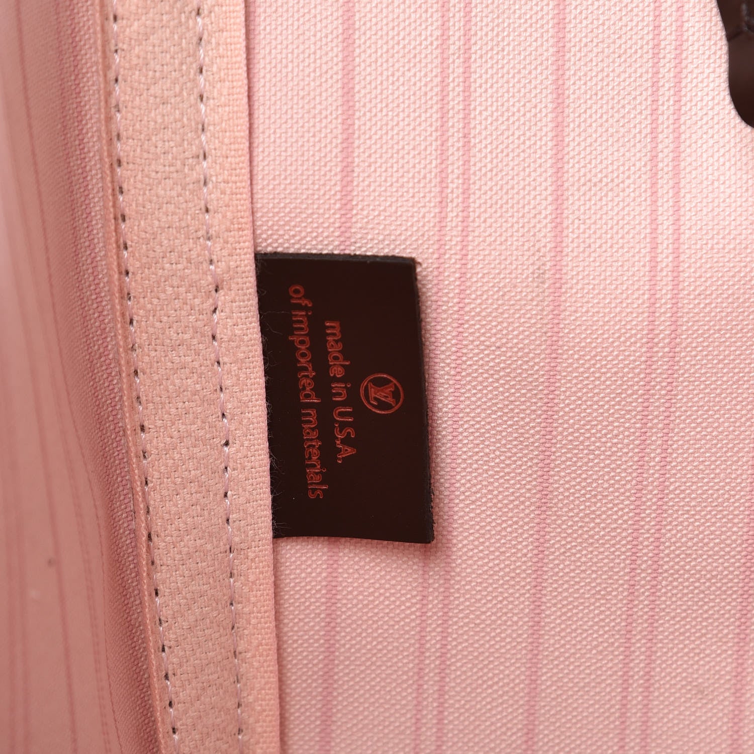 Louis Vuitton Damier Ebene Neo Neverfull MM Rose Ballerine 8 of 15