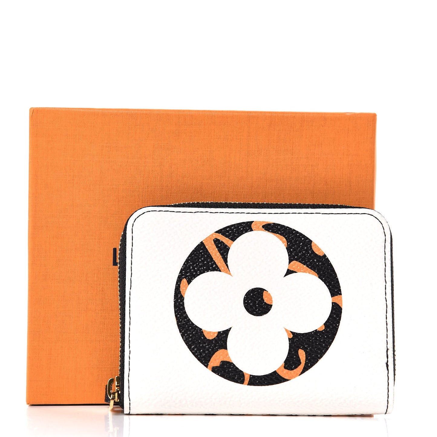 Monogram Giant Jungle Zippy Coin Purse Ivory