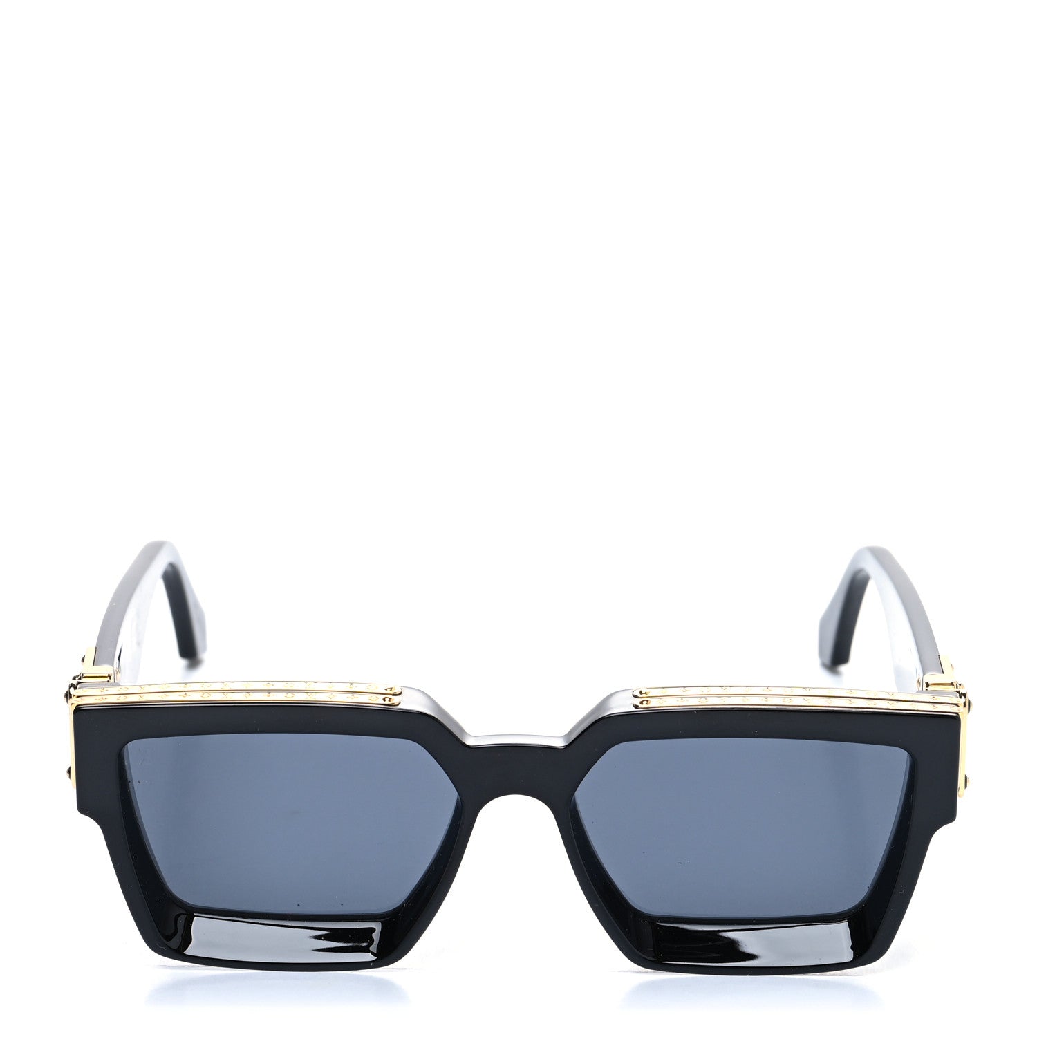 Louis Vuitton Acetate 1.1 Millionaires Sunglasses Z1165W Black 2 of 8