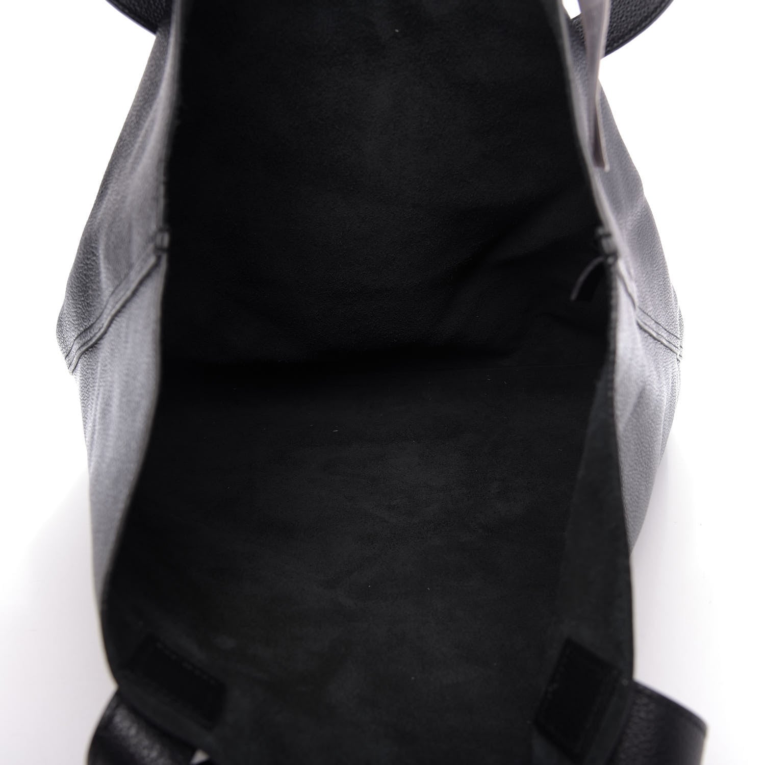 Gucci Calfskin Mens Logo Vertical Shopping Tote Black 5 of 9