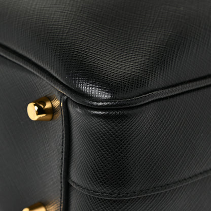 Prada Saffiano Lux Bauletto Black 8 of 13