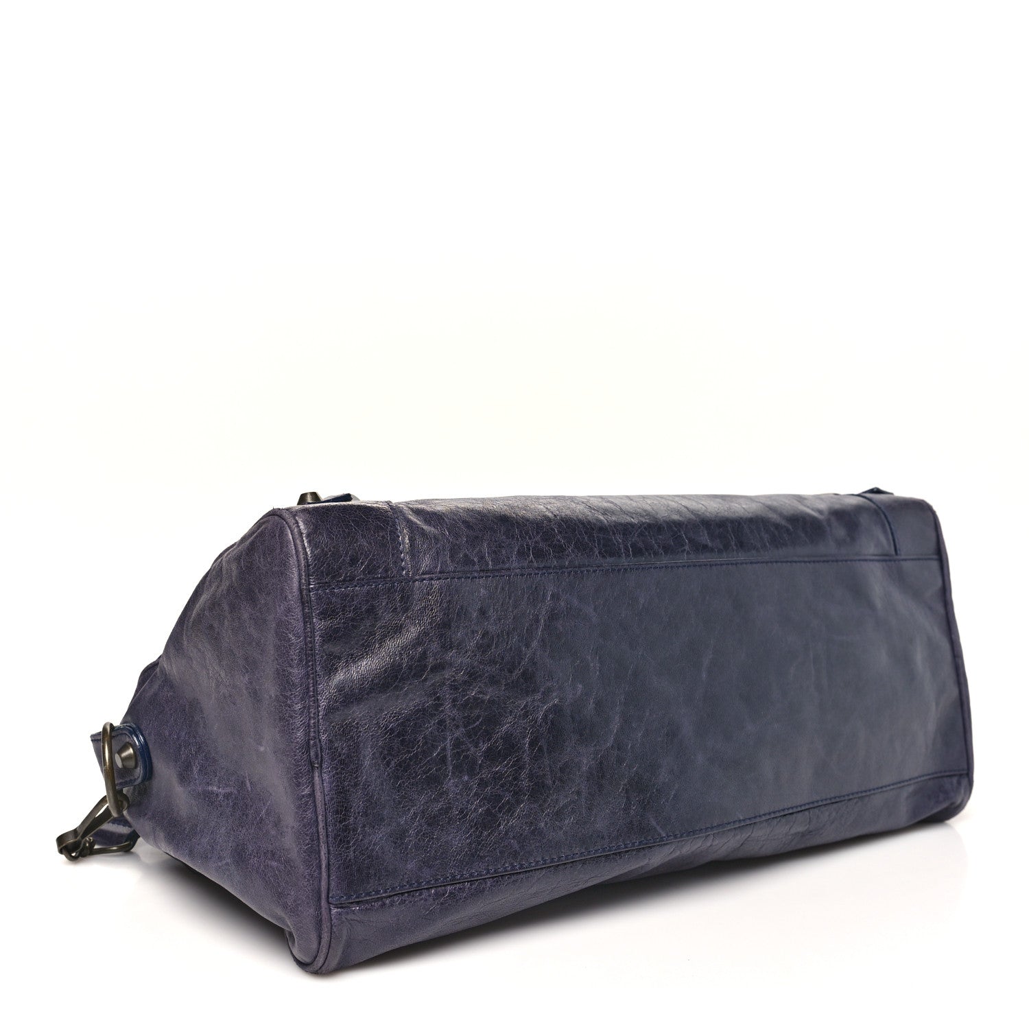 Balenciaga Agneau Classic Hardware Twiggy  Eggplant 5 of 13
