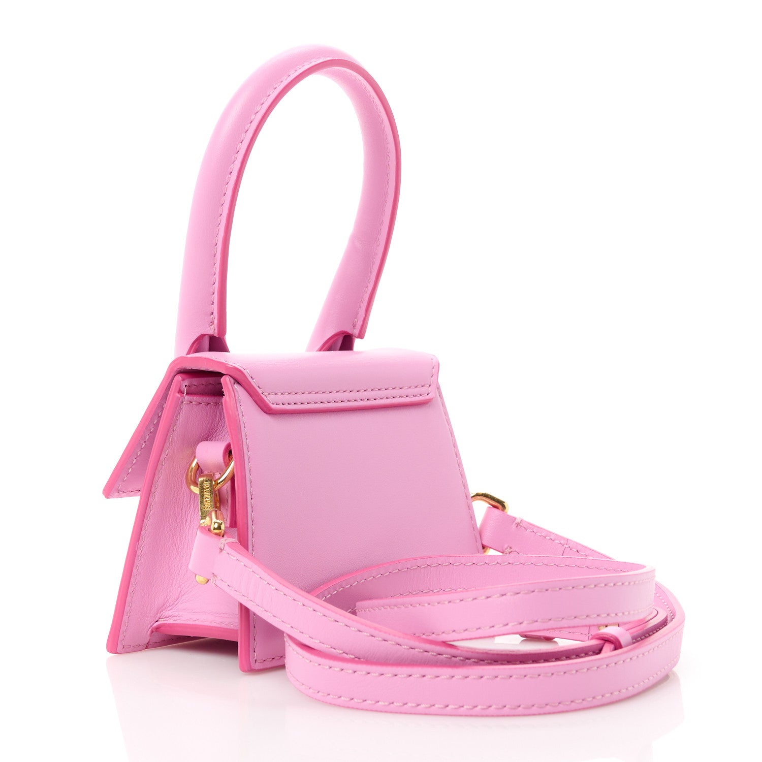 Jacquemus Smooth Calfskin Le Chiquito Pink 3 of 10