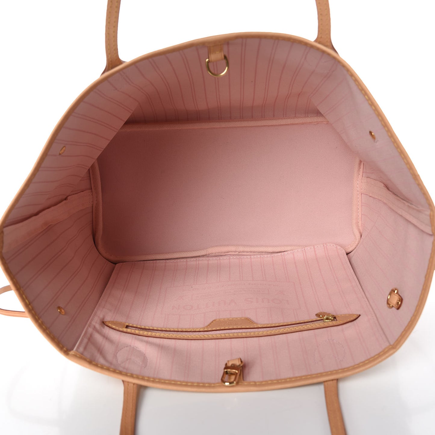 Damier Azur Neo Neverfull MM Rose Ballerine