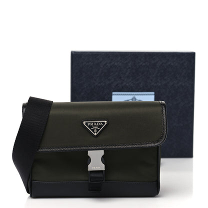 Prada Re-Nylon Saffiano Smartphone Case Crossbody Tundra 10 of 10