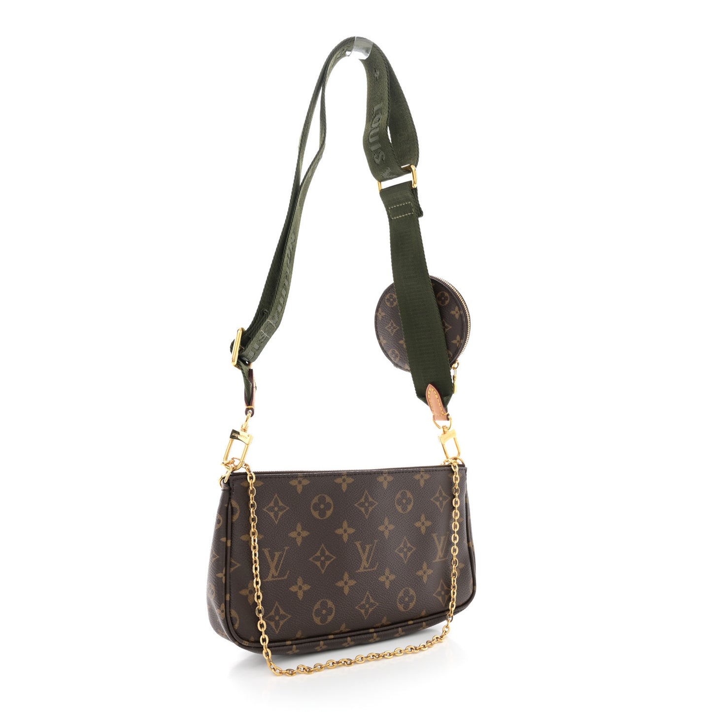 Monogram Multi Pochette Accessories Kaki