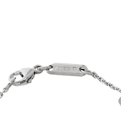 Chopard 18K White Gold Diamond Happy Bubbles Bracelet 4 of 5