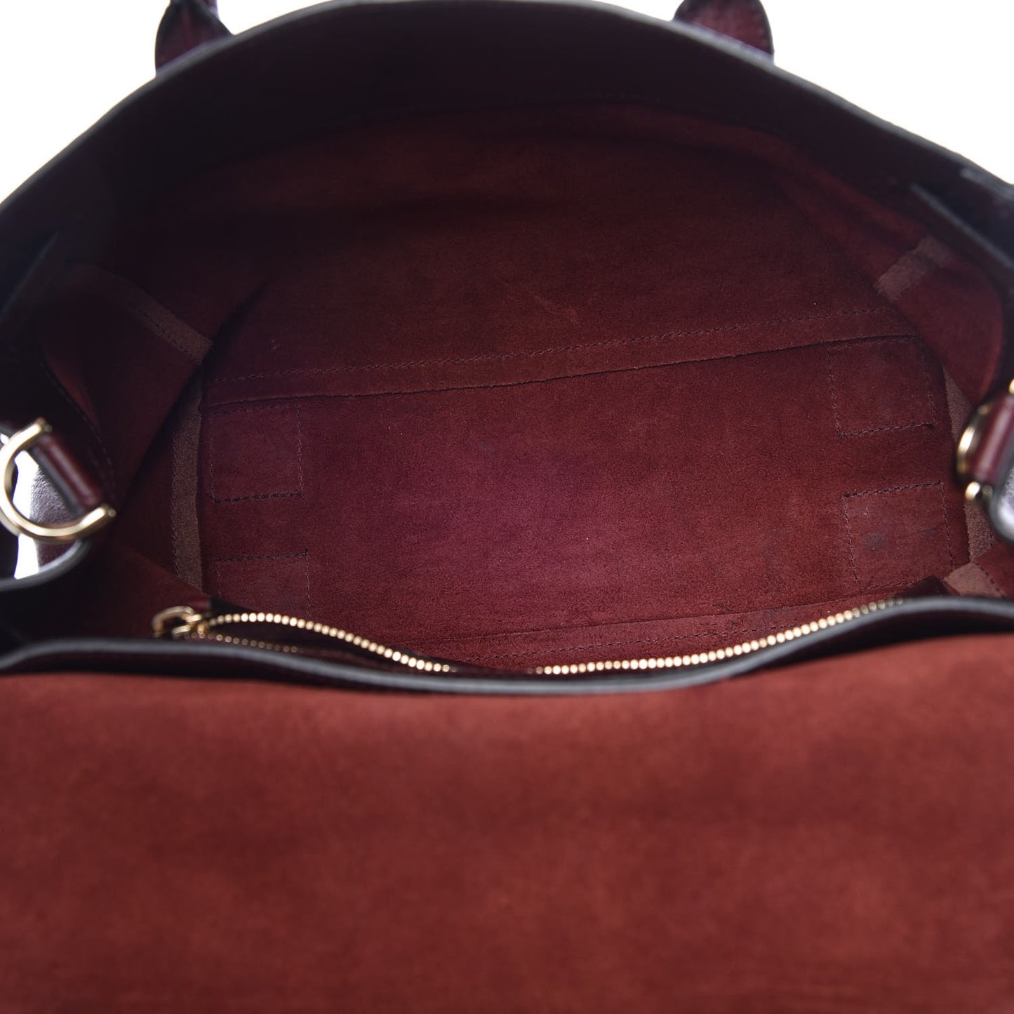 Natural Leather Cara Delevigne Convertible Satchel Oxblood