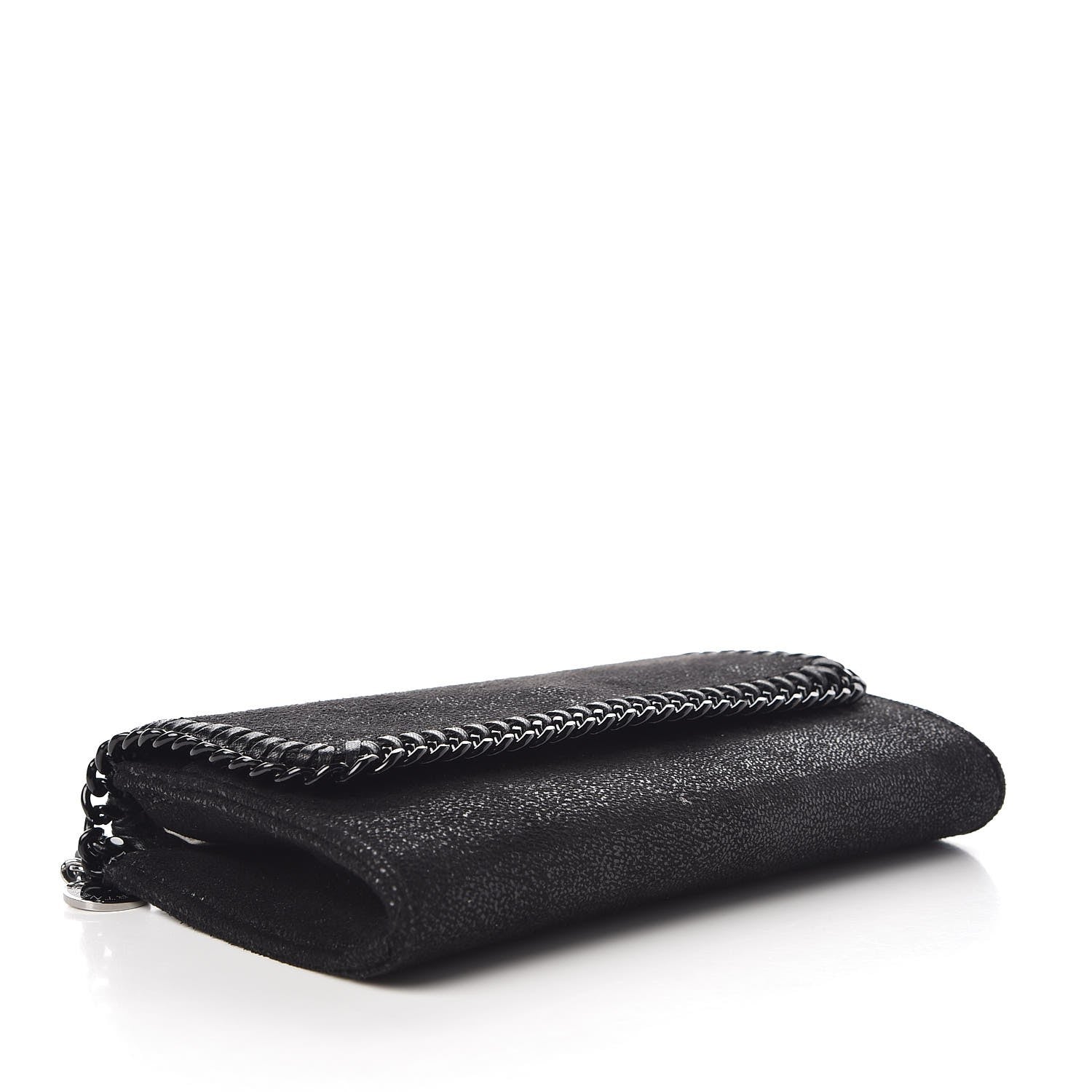 Stella McCartney Shaggy Deer Falabella Crossbody Clutch Black 5 of 7