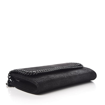 Stella McCartney Shaggy Deer Falabella Crossbody Clutch Black 5 of 7