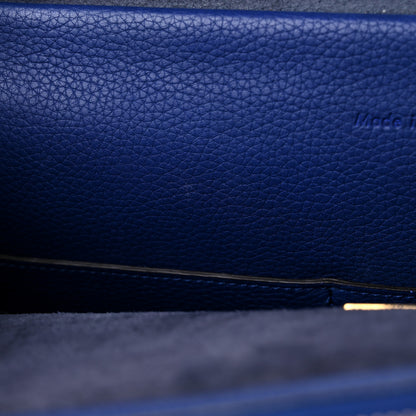 Celine Grained Calfskin Small Belt Bag Indigo 12 of 17