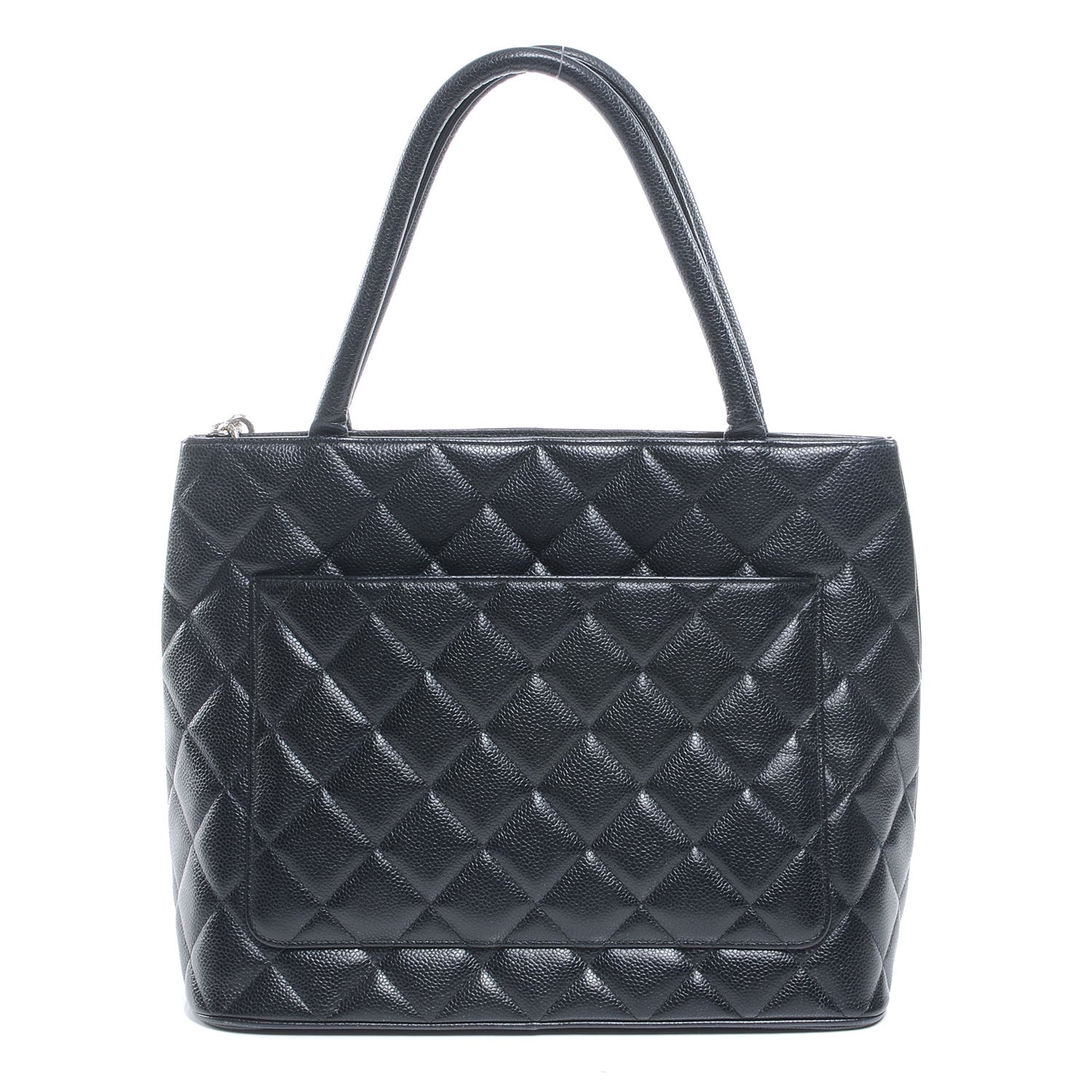Chanel Caviar Medallion Tote Black 3 of 7