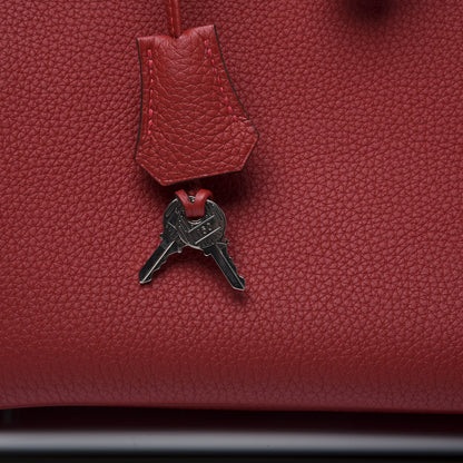 Hermes Taurillon Maurice Birkin 30 Rouge Vif 15 of 17