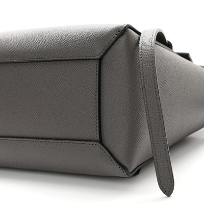 Celine Grained Calfskin Micro Belt Bag Grey 9 of 13