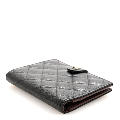 Chanel Caviar Quilted Passport Holder Black 4 of 7
