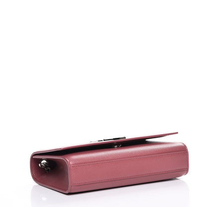 Saint Laurent Grain De Poudre Small Classic Monogram Kate Satchel Mystic Rose 4 of 7