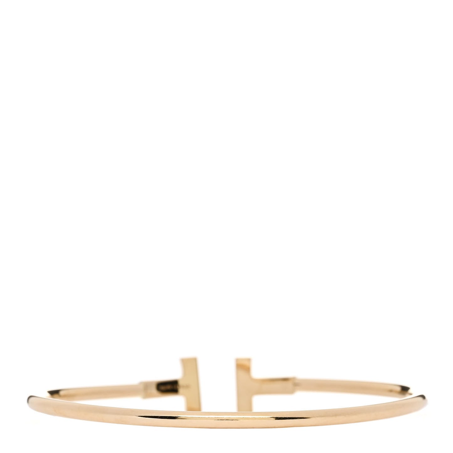 18K Yellow Gold T Wire Bracelet