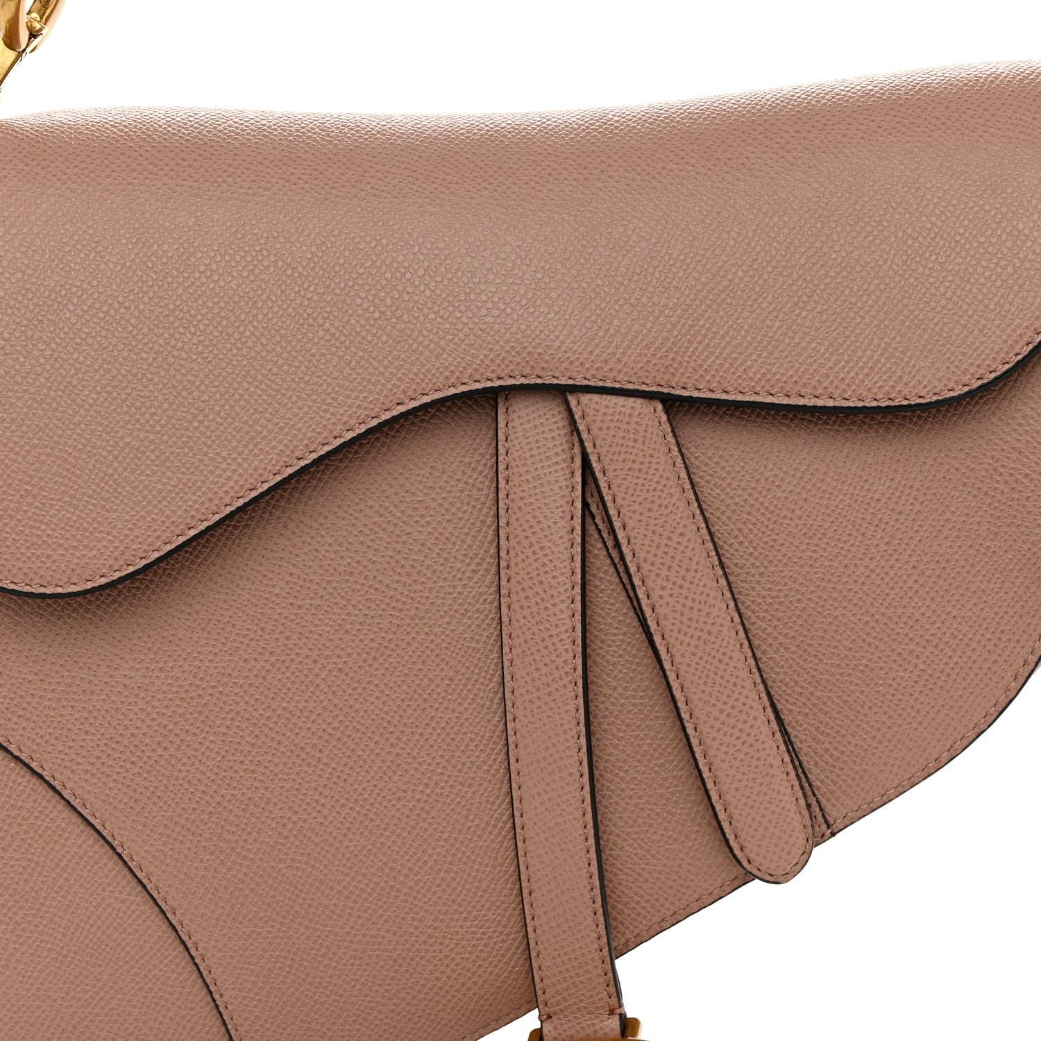 Christian Dior Grained Calfskin Saddle Bag Fard 8 of 10