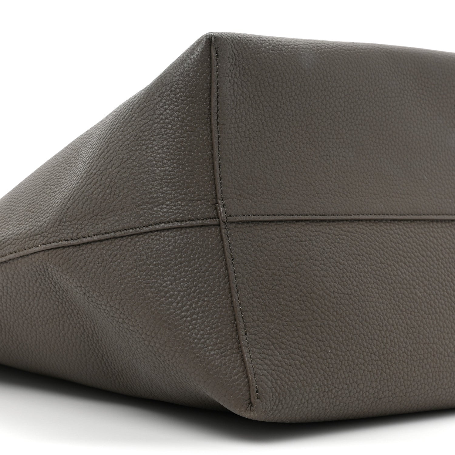 The Row Grained Calfskin Large N/S Park Tote Elephant 9 of 16