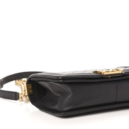 Chanel Calfskin Quilted Medium Boy Flap Black 11 of 14