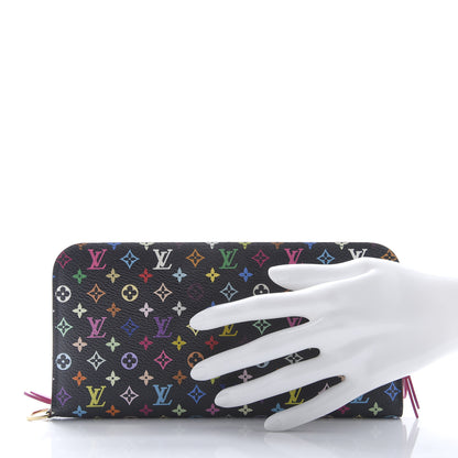Louis Vuitton Monogram Multicolor Insolite Wallet Black Grenade 2 of 10
