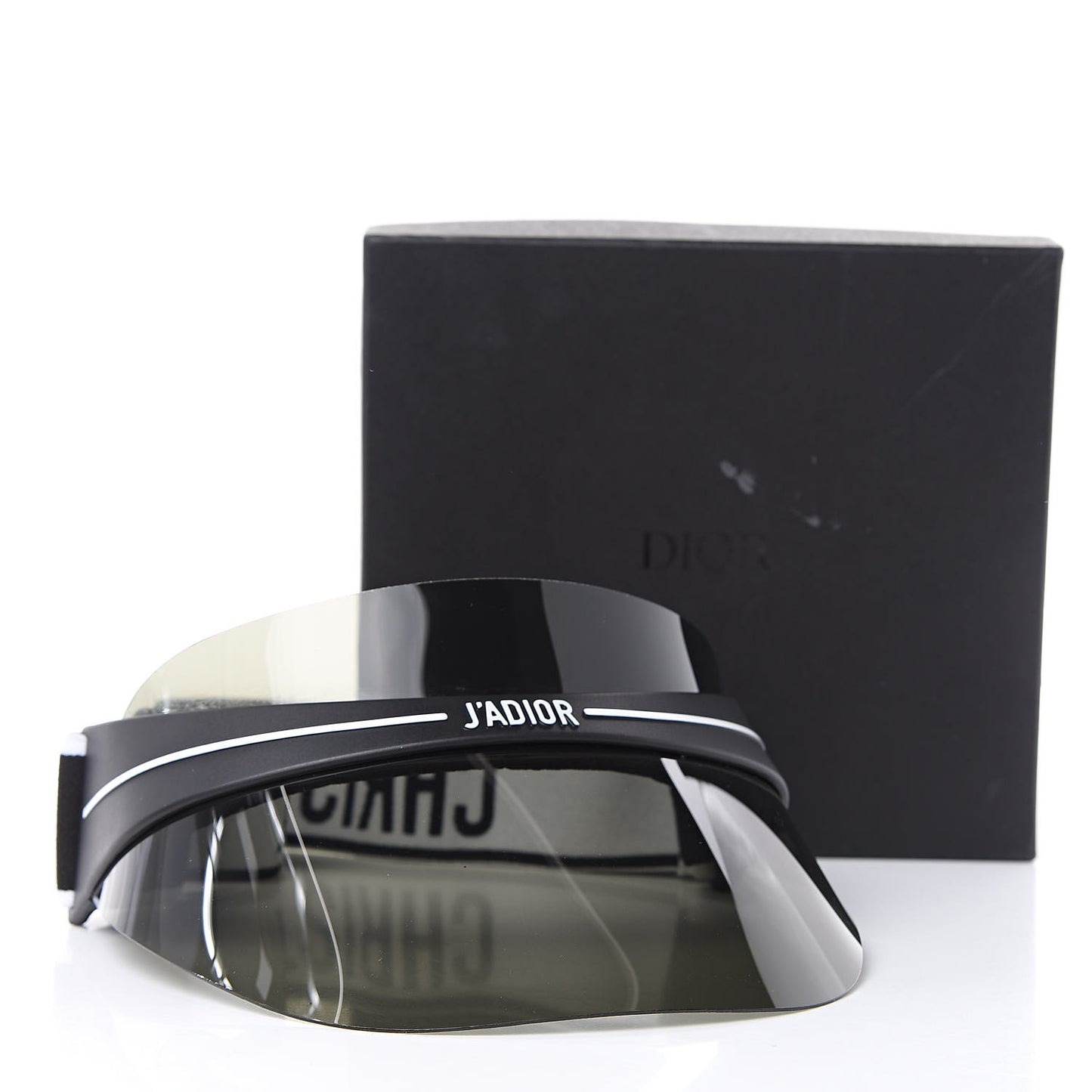 Mirrored DiorClub1 Sun Visor Black