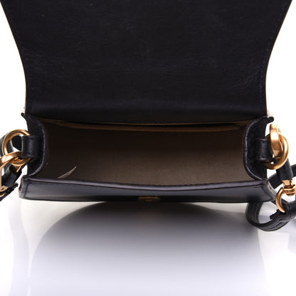 Chloe Calfskin Suede Small Nile Bracelet Bag Black 5 of 14