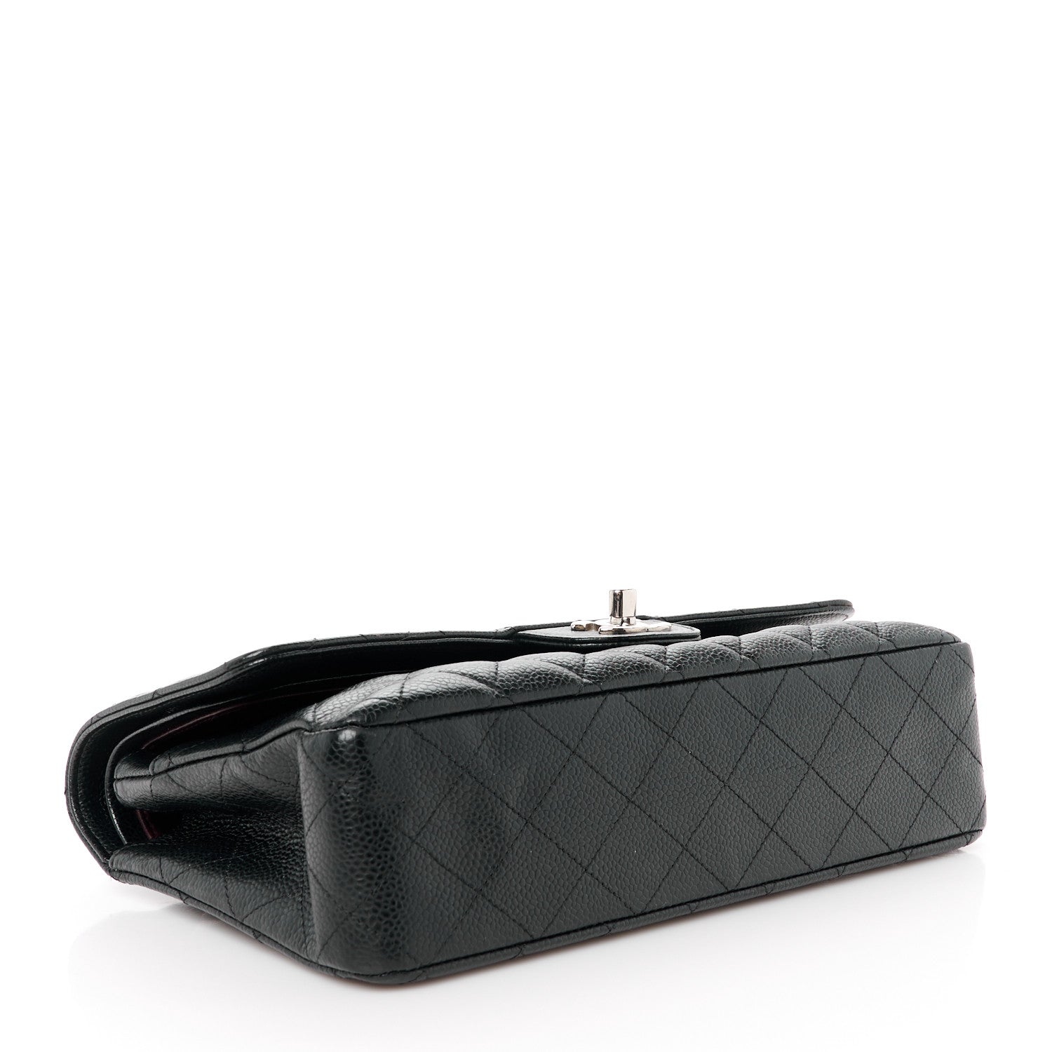 Chanel Caviar Quilted Medium Double Flap Black 4 of 11