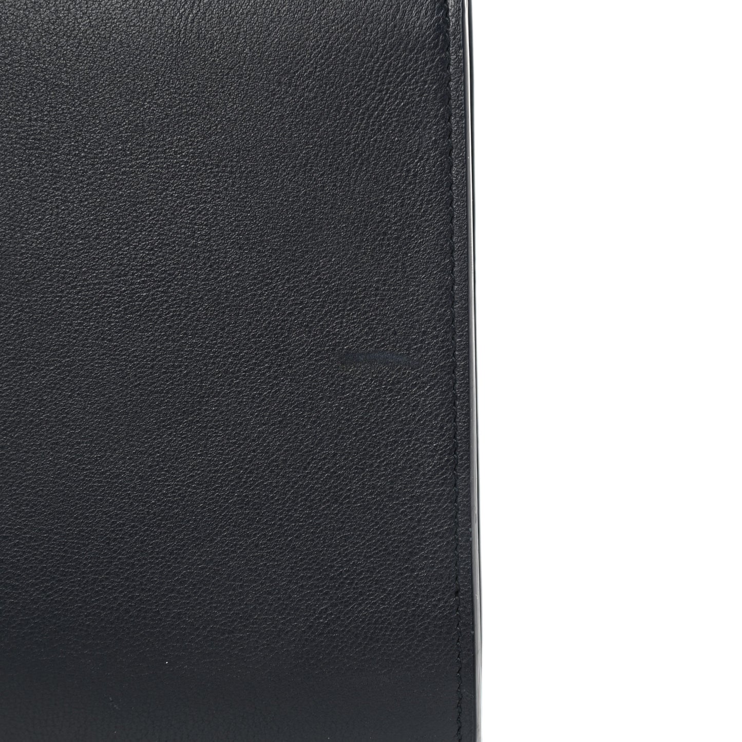Calfskin Monogram Large Belle De Jour Clutch Navy