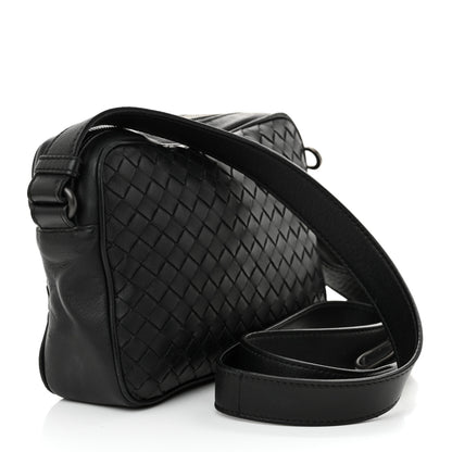 Bottega Veneta Nappa Intrecciato Crossbody Messenger Ebano 4 of 13