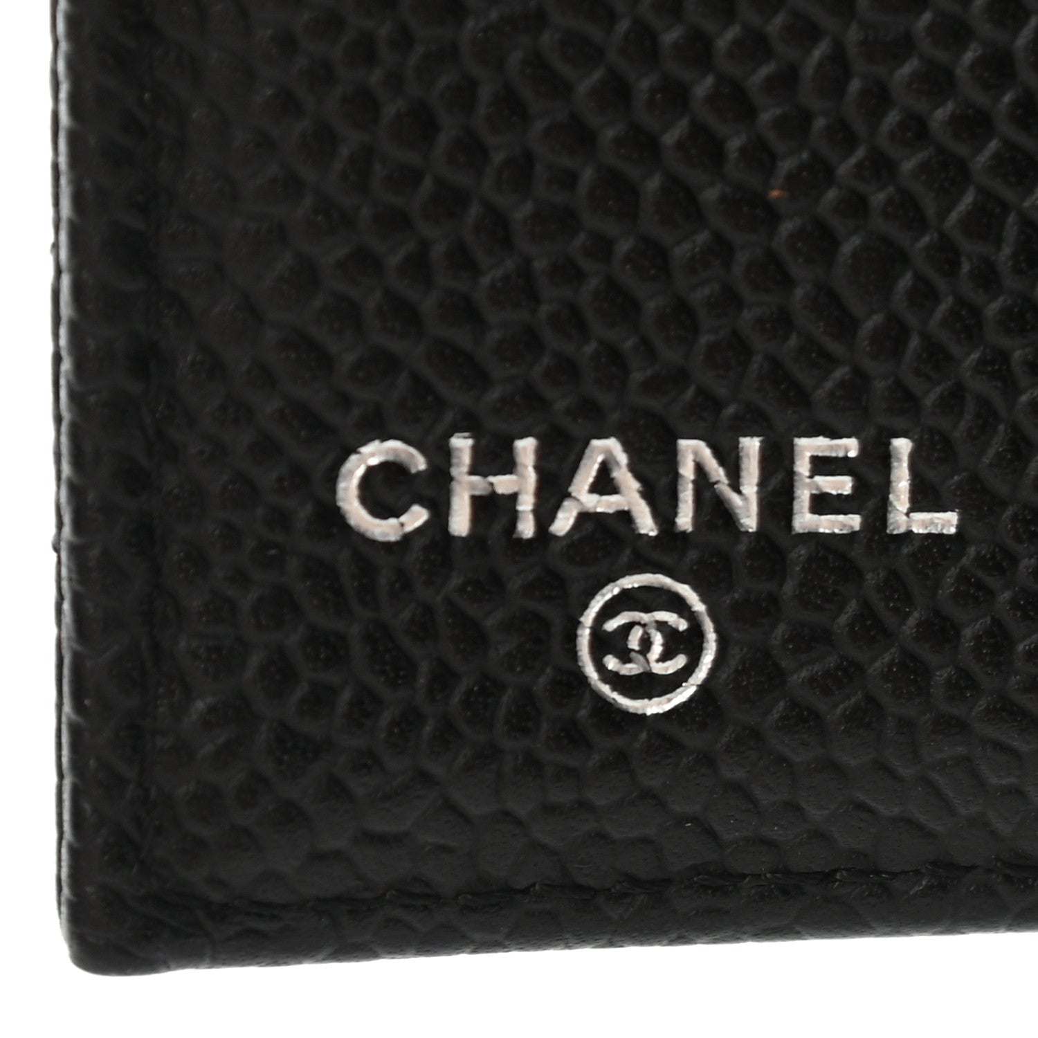Chanel Caviar Quilted Long Flap Wallet Black 7 of 10