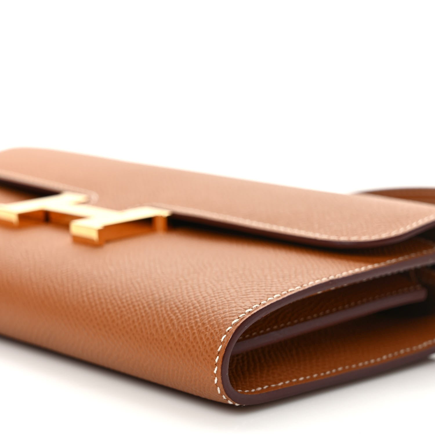 Hermes Epsom Constance Long Wallet To Go Gold 8 of 9