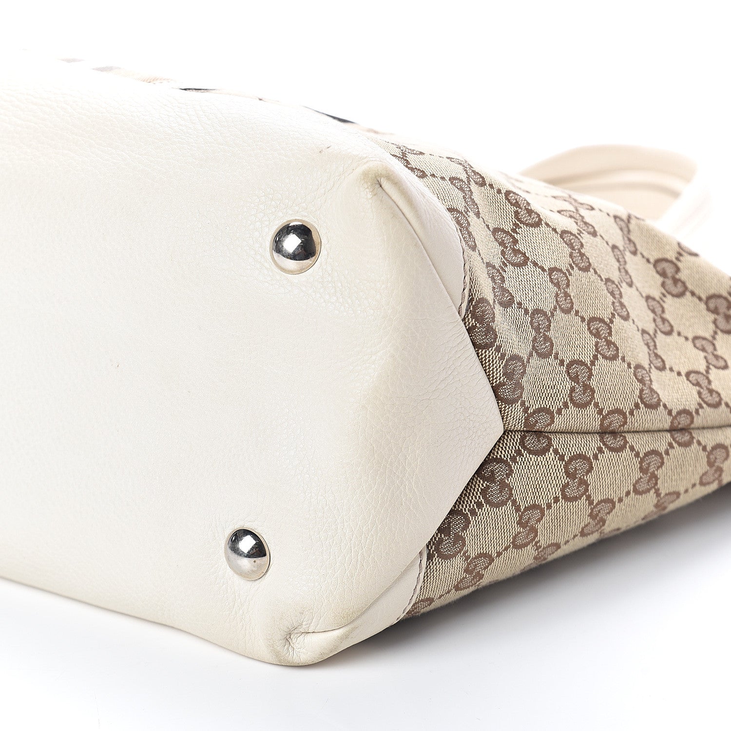 Gucci Monogram Web Sunset Tote Off White 9 of 9